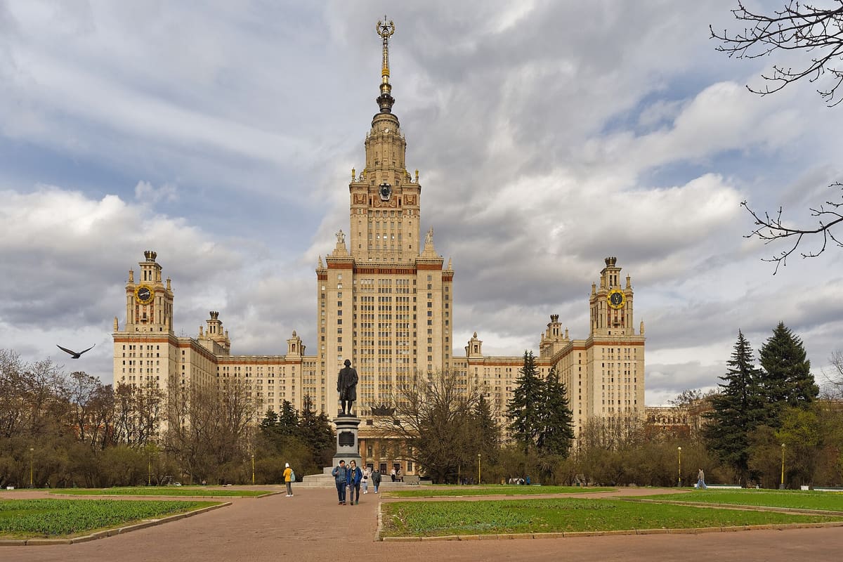 University campus in Russia